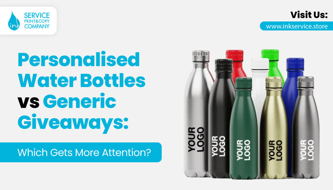 Personalised Water Bottles vs Generic Giveaways: Which Gets More Attention?