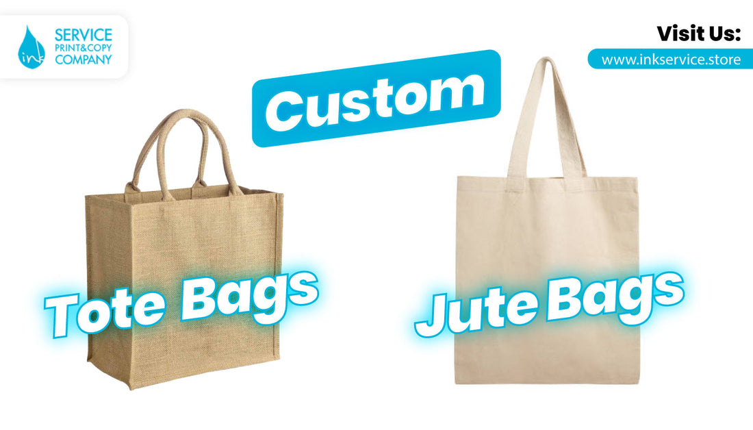 Custom Tote Bags and Jute Bags: The Eco-Friendly Branding Solution