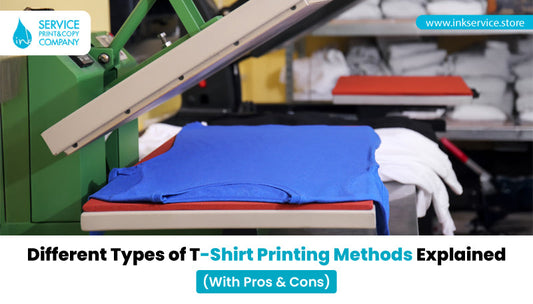 Different Types of T-Shirt Printing Methods Explained (With Pros & Cons)